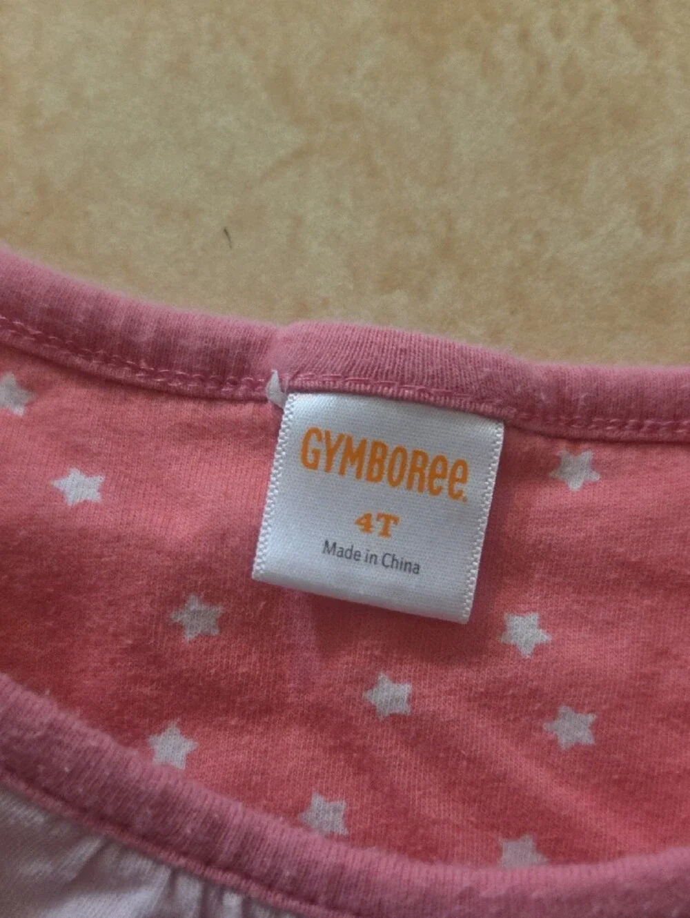 Gymboree Pink and Gray Dot-Stripe Long Sleeve Casual Dress